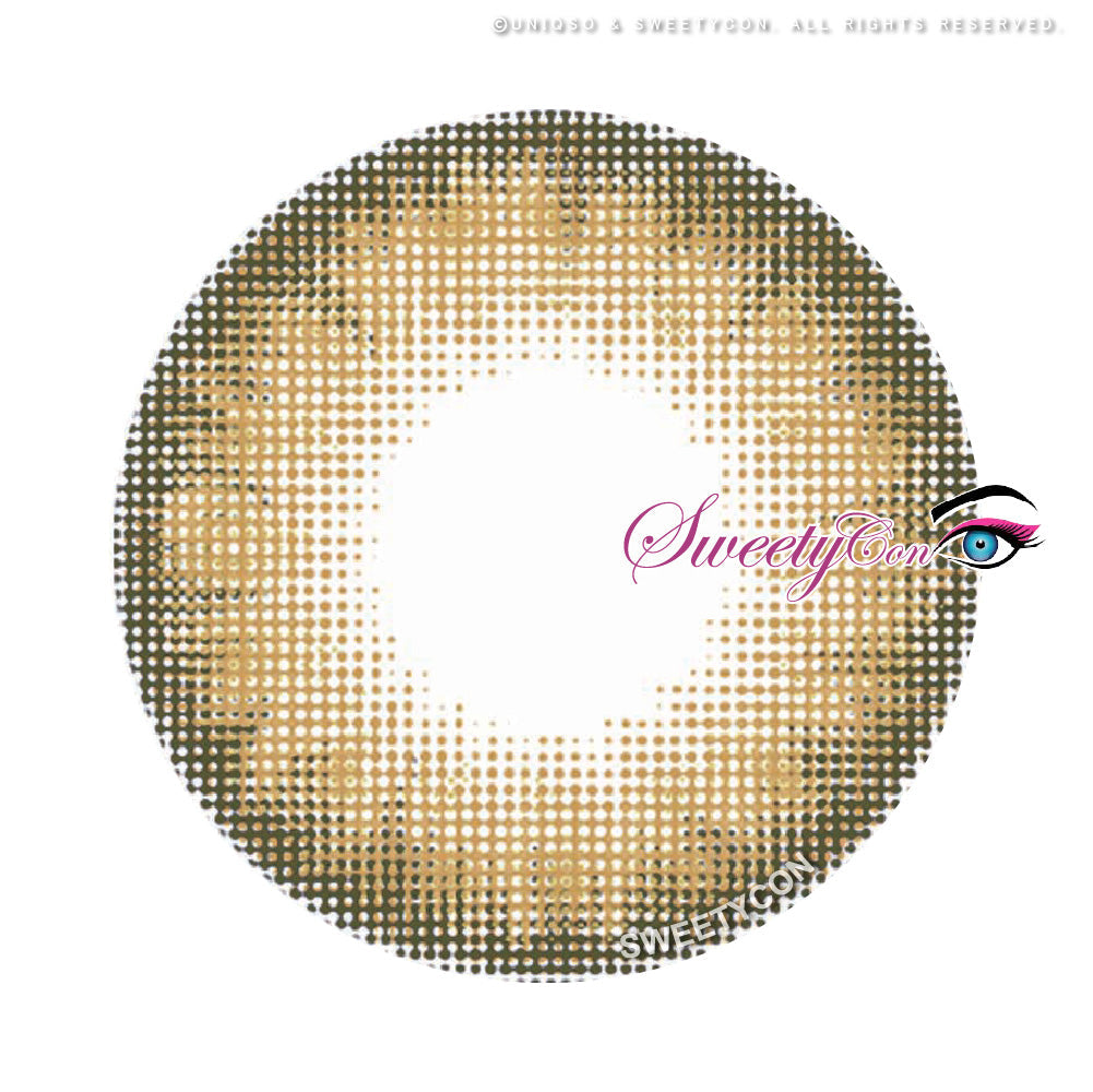 Sweety Bella Yellow Brown (1 lens/pack)-Colored Contacts-UNIQSO EU