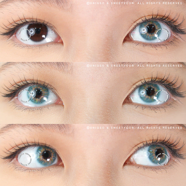 Sweety Broadway Blue (1 lens/pack)-Colored Contacts-UNIQSO EU