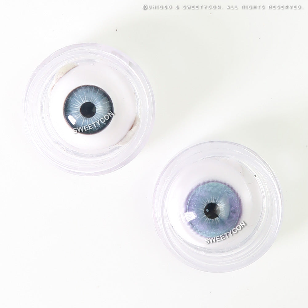 Sweety Butterfly Blue (1 lens/pack)-Colored Contacts-UNIQSO EU