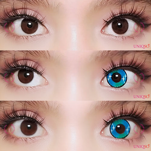 Sweety Colorful Fruit Admiral Blue (1 lens/pack)-Colored Contacts-UNIQSO EU