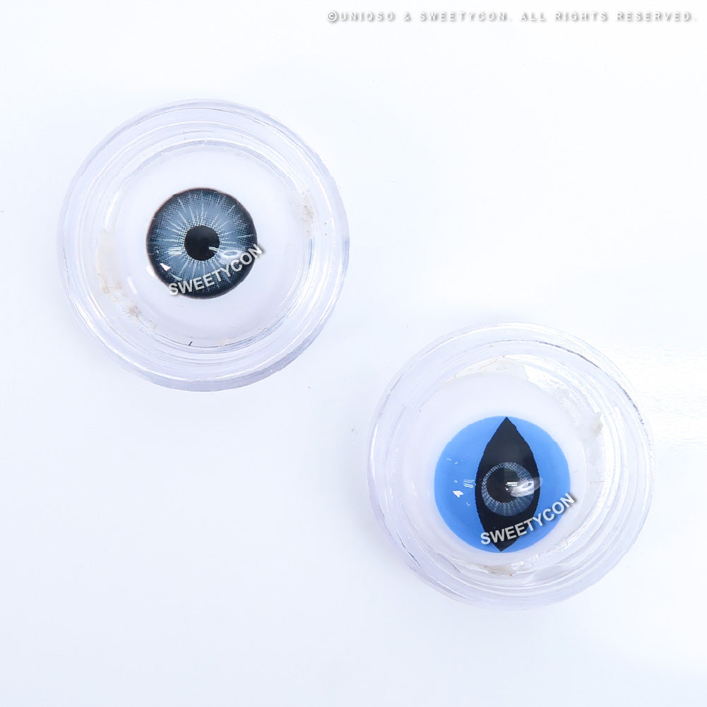 Sweety Crazy Aqua Cat (1 lens/pack)-Crazy Contacts-UNIQSO EU