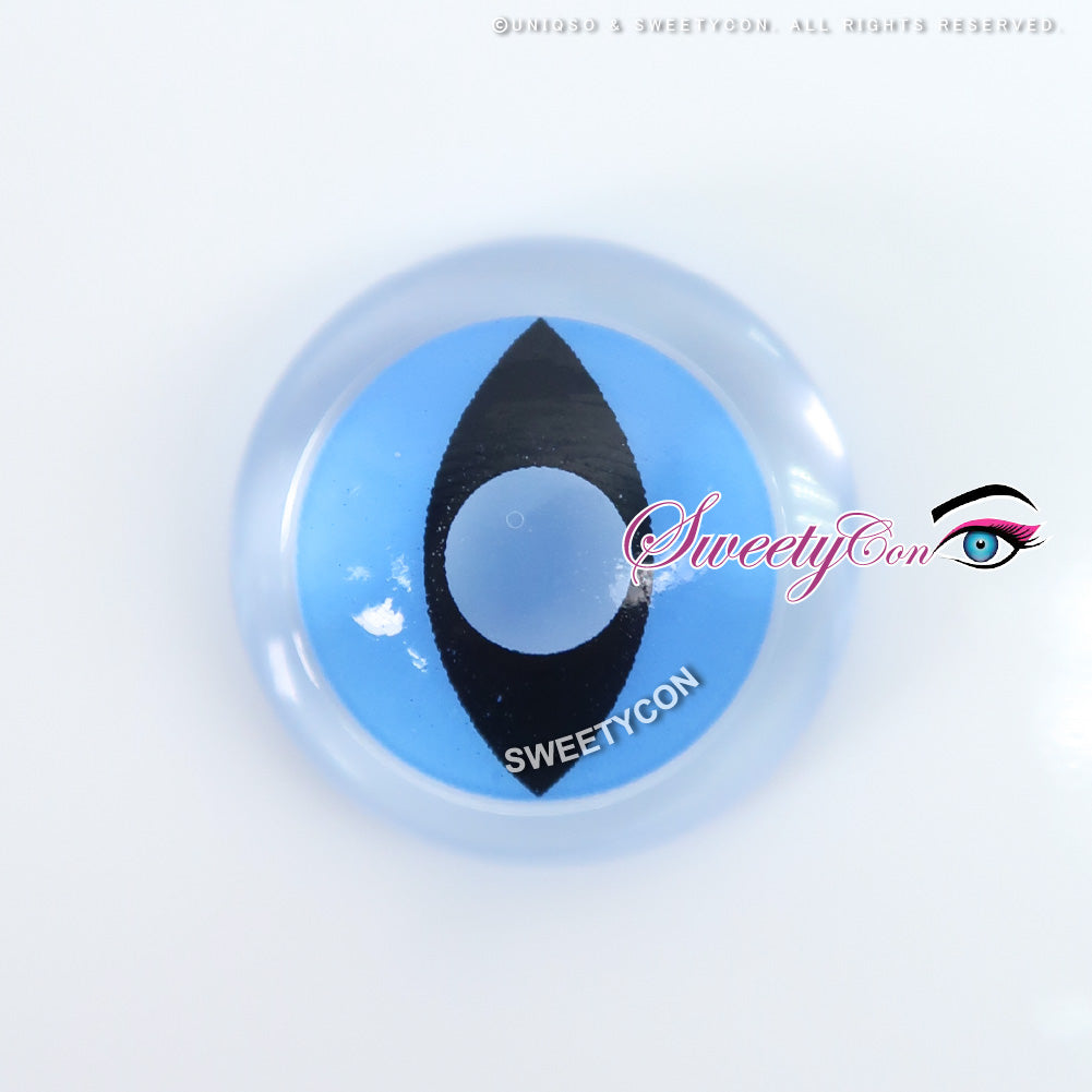 Sweety Crazy Aqua Cat (1 lens/pack)-Crazy Contacts-UNIQSO EU