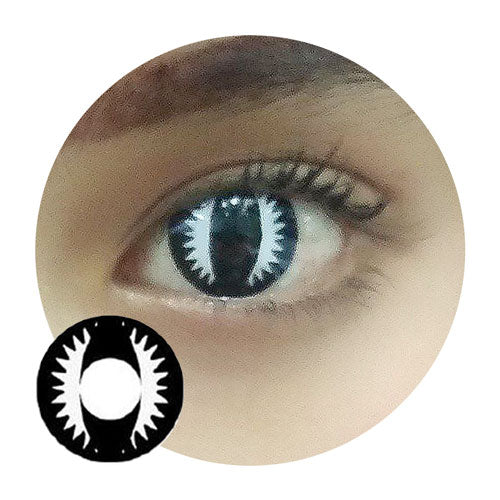 Sweety Crazy Black Dragon (1 lens/pack)-Crazy Contacts-UNIQSO EU