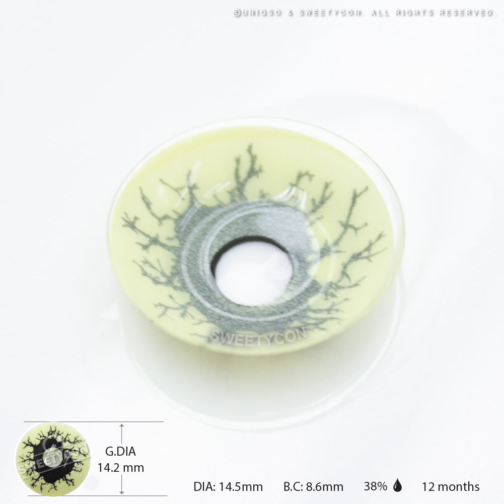 Sweety Crazy Black Rage (1 lens/pack)-Crazy Contacts-UNIQSO EU