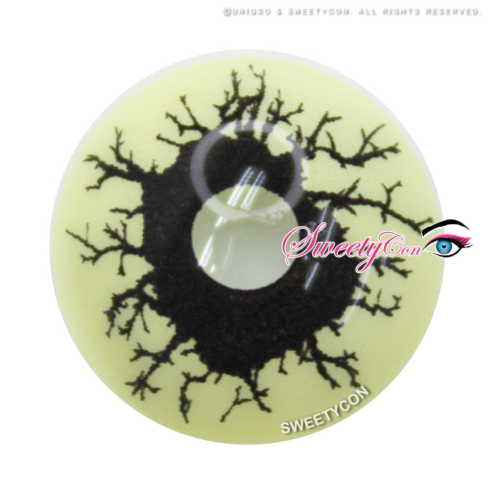Sweety Crazy Black Rage (1 lens/pack)-Crazy Contacts-UNIQSO EU