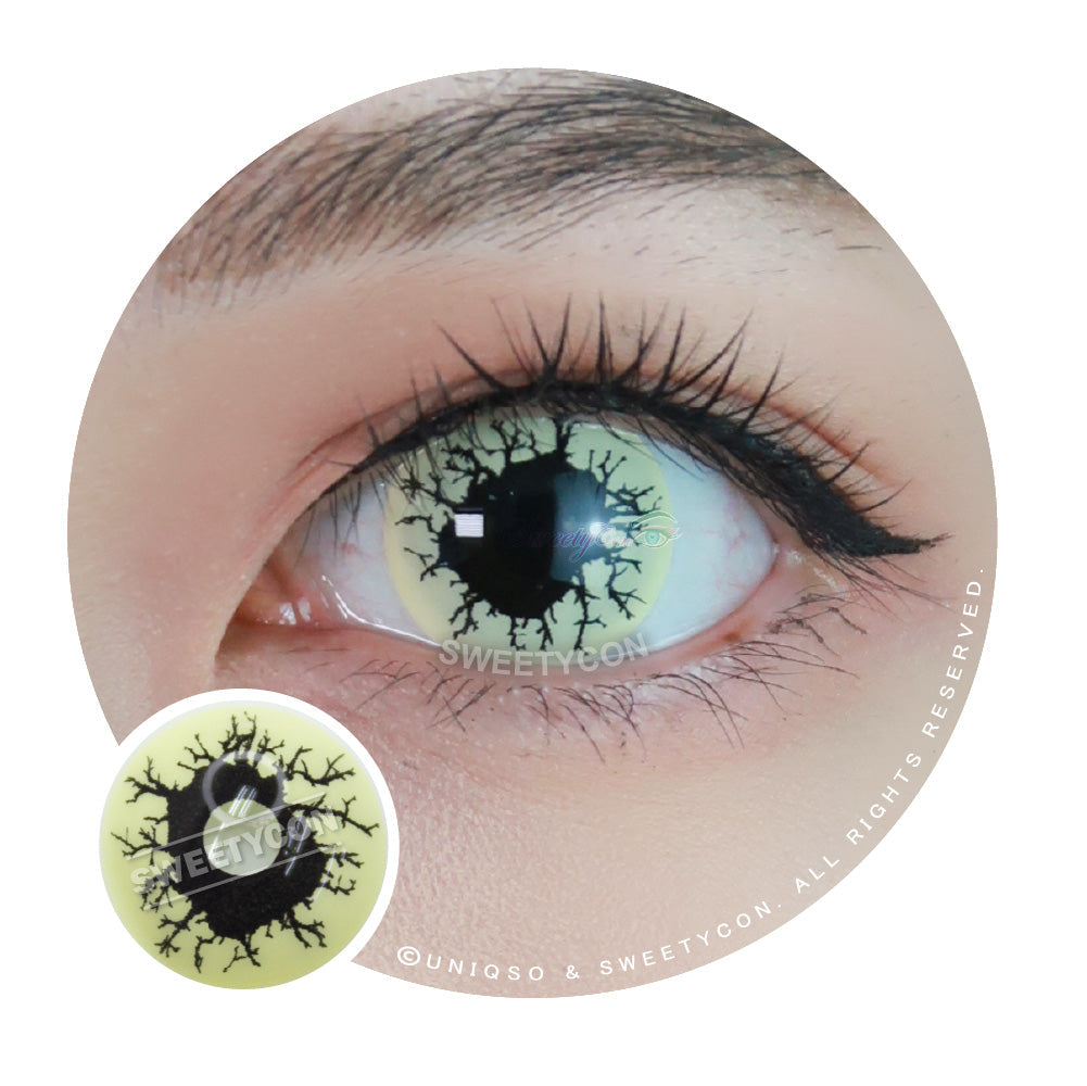 Sweety Crazy Black Rage (1 lens/pack)-Crazy Contacts-UNIQSO EU