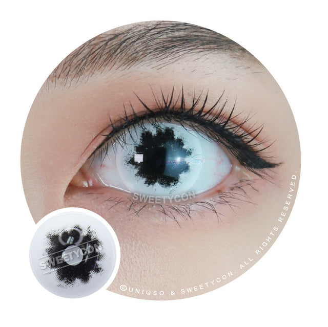 Sweety Crazy Black Zombie (1 lens/pack)-Crazy Contacts-UNIQSO EU