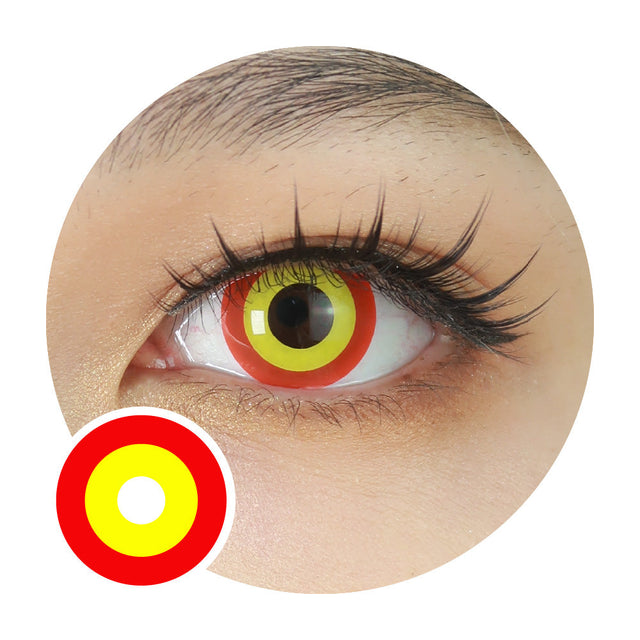Sweety Crazy Blazing Flame (1 lens/pack)-Crazy Contacts-UNIQSO EU