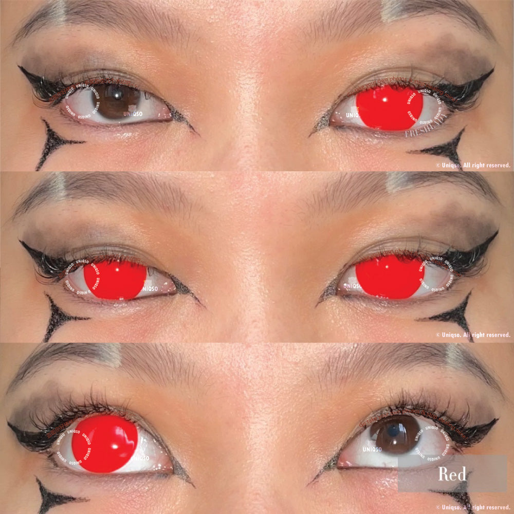 Sweety Crazy Blind Red (1 lens/pack)-Crazy Contacts-UNIQSO EU