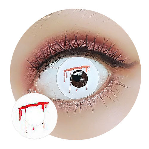 Sweety Crazy Blood Slash (1 lens/pack)-Crazy Contacts-UNIQSO EU
