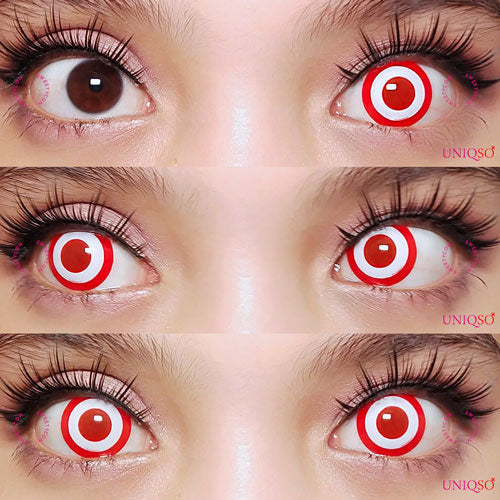 Sweety Crazy Bullseye (1 lens/pack)-Crazy Contacts-UNIQSO EU