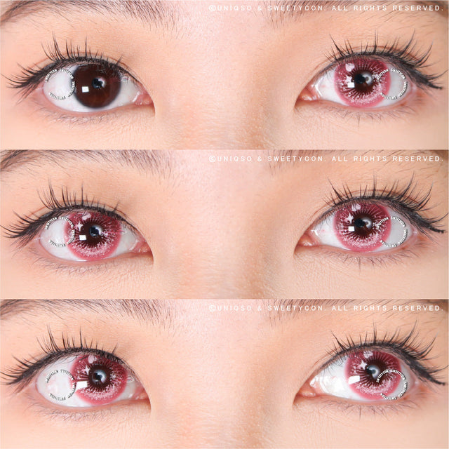 Sweety Crazy Candy Pop Pink (1 lens/pack)-Colored Contacts-UNIQSO EU