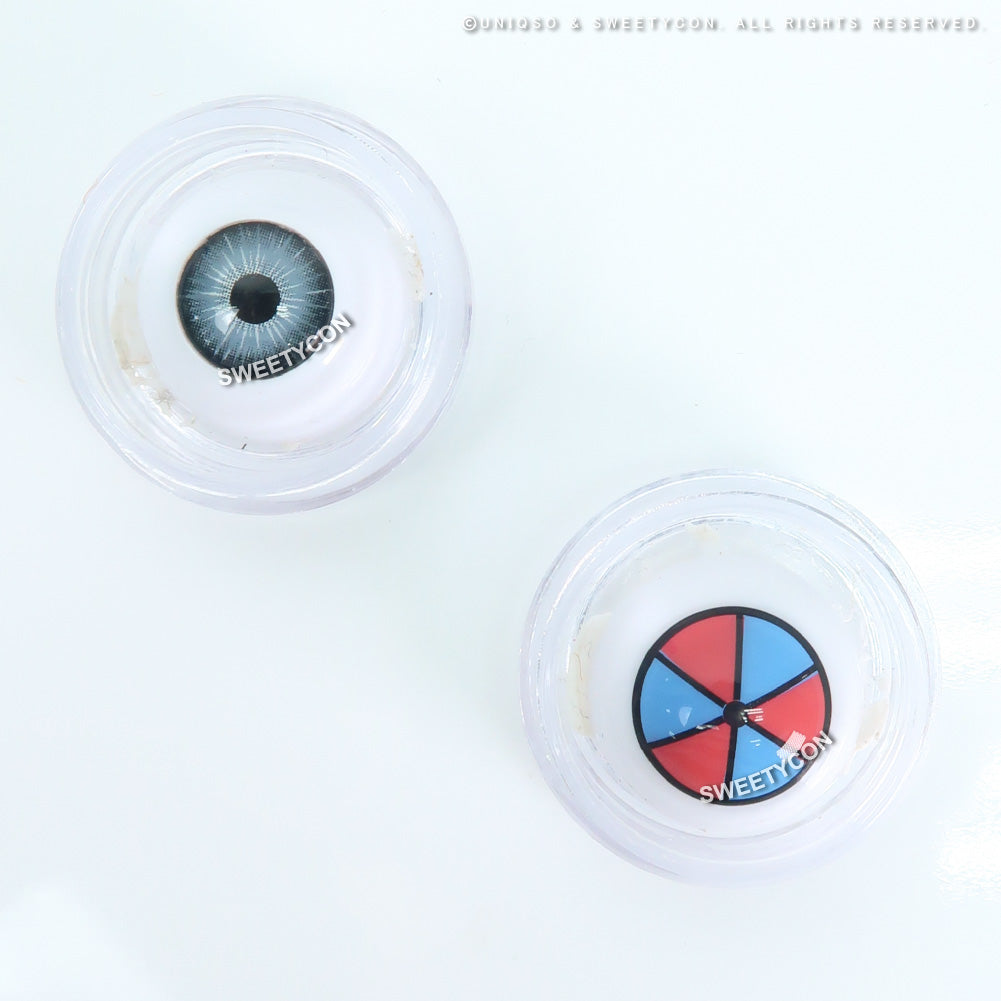 Sweety Crazy Clown (1 lens/pack)-Colored Contacts-UNIQSO EU