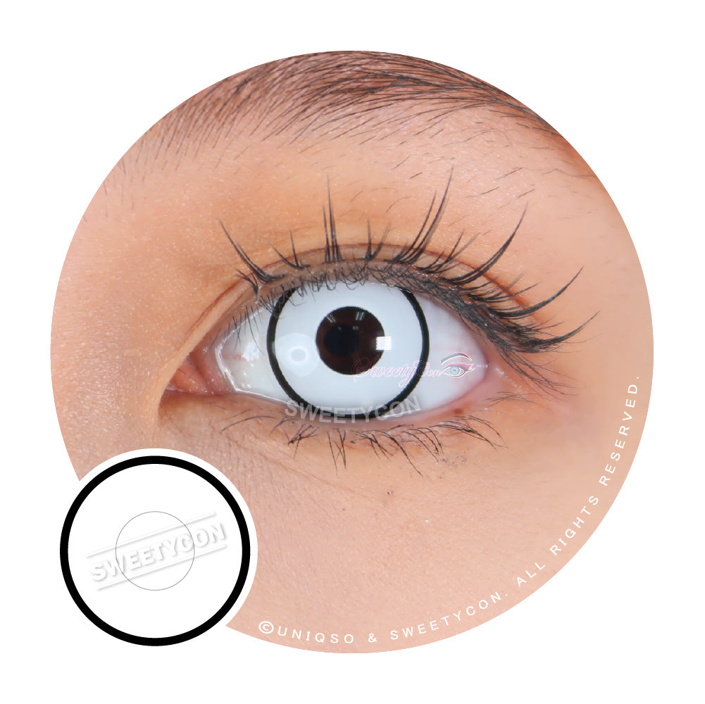 Sweety Crazy Corunus / White Zombie / Manson II (1 lens/pack)-Crazy Contacts-UNIQSO EU