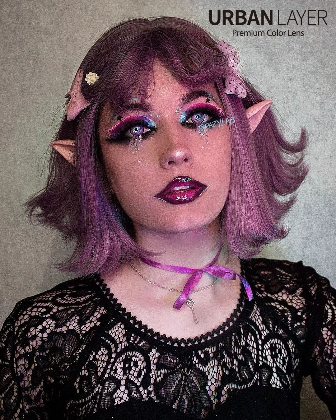 Sweety Crazy Cosmos (1 lens/pack)-Colored Contacts-UNIQSO EU