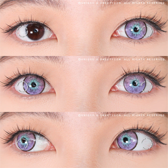 Sweety Crazy Cosmos (1 lens/pack)-Colored Contacts-UNIQSO EU
