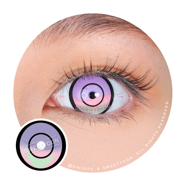 Sweety Crazy Cyber Violet (1 lens/pack)-Colored Contacts-UNIQSO EU