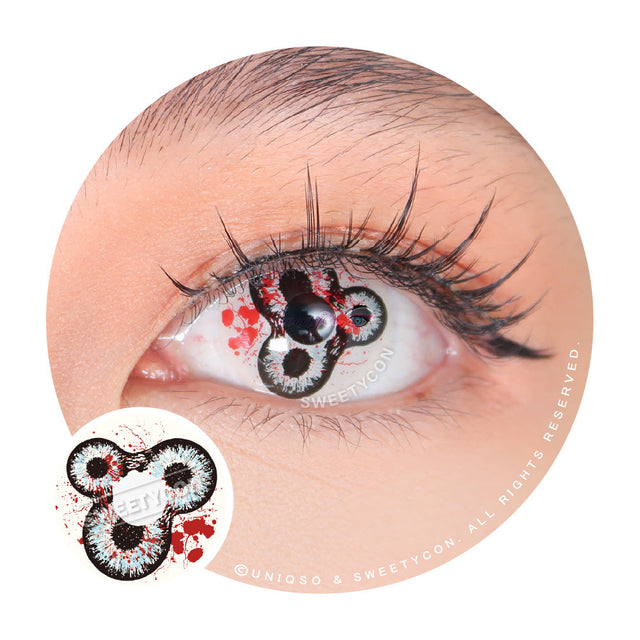 Sweety Crazy Devil's Triple (1 lens/pack)-Colored Contacts-UNIQSO EU