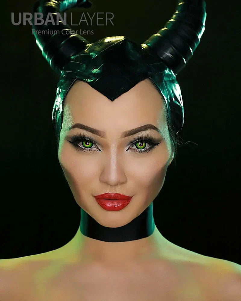 Sweety Crazy Green Werewolf (1 lens/pack)-Crazy Contacts-UNIQSO EU