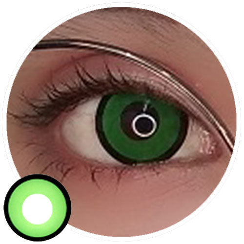 Sweety Crazy Green Zombie / Manson (1 lens/pack)-Crazy Contacts-UNIQSO EU