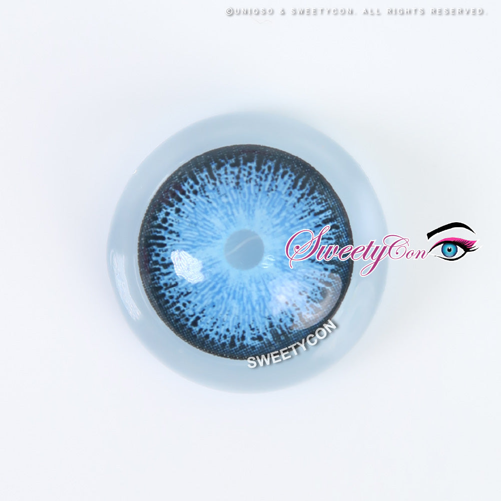 Sweety Crazy Interstellar Blue (1 lens/pack)-Colored Contacts-UNIQSO EU