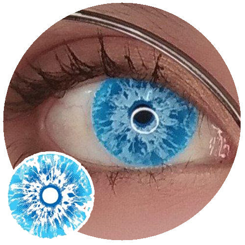 Sweety Crazy Lens - White Walker (UV) (1 lens/pack)-UV Contacts-UNIQSO EU