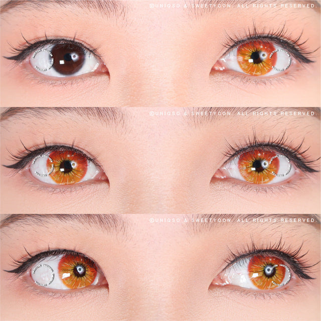 Sweety Crazy Lollipop Brown (1 lens/pack)-Colored Contacts-UNIQSO EU