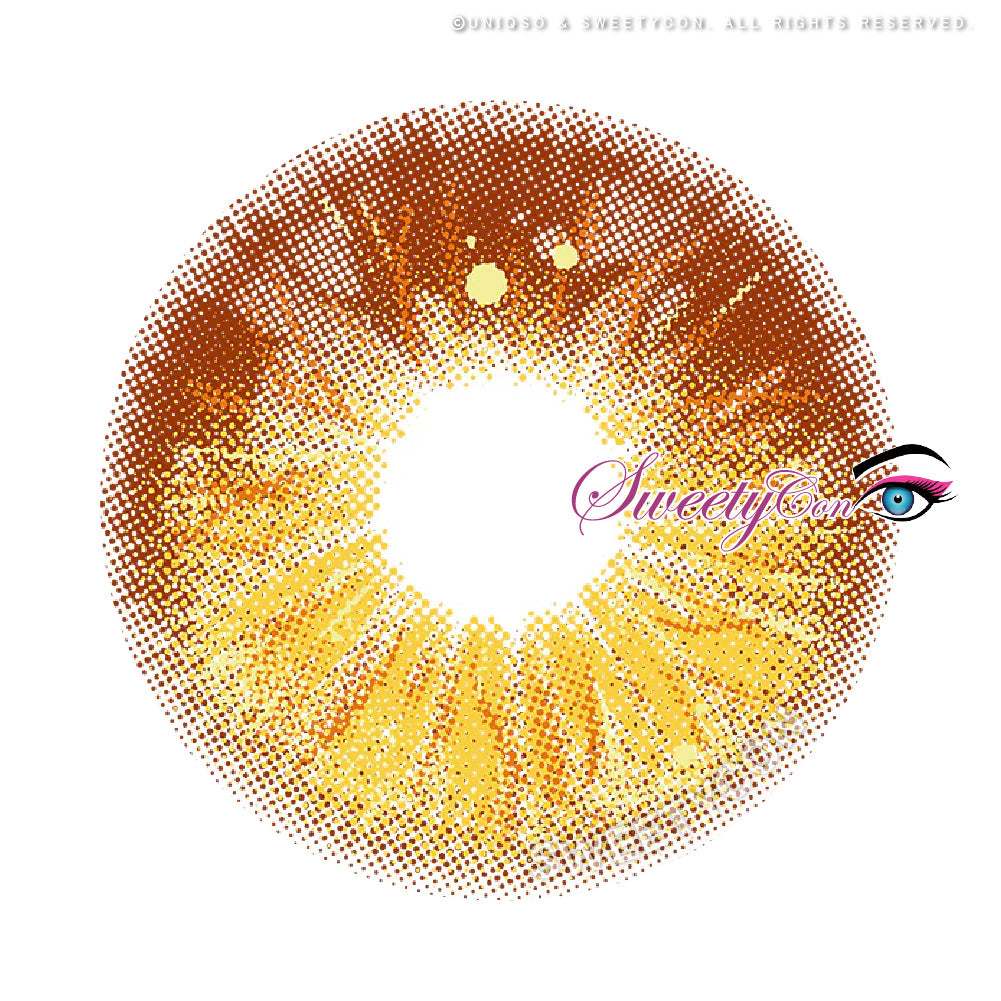 Sweety Crazy Lollipop Brown (1 lens/pack)-Colored Contacts-UNIQSO EU