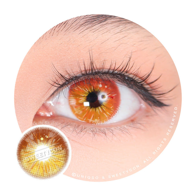 Sweety Crazy Lollipop Brown (1 lens/pack)-Colored Contacts-UNIQSO EU