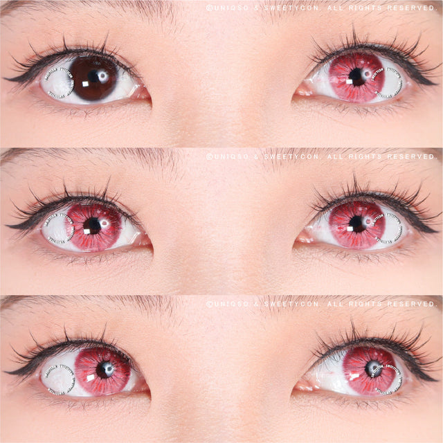 Sweety Crazy Lollipop Pink (1 lens/pack)-Colored Contacts-UNIQSO EU