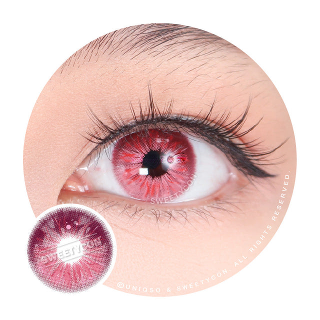 Sweety Crazy Lollipop Pink (1 lens/pack)-Colored Contacts-UNIQSO EU