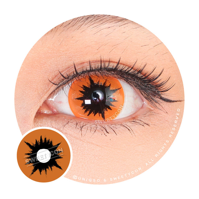 Sweety Crazy Orange Demon (1 lens/pack)-Crazy Contacts-UNIQSO EU