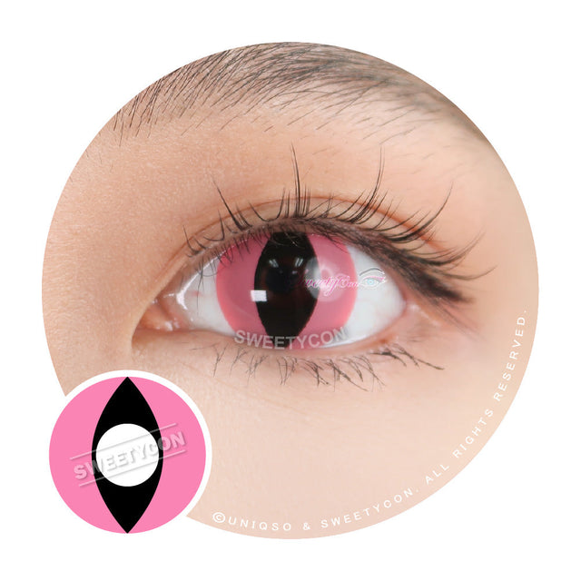 Sweety Crazy Pink Cat (1 lens/pack)-Crazy Contacts-UNIQSO EU
