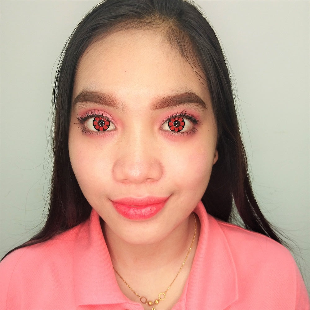 Sweety Crazy Pink Flower (1 lens/pack)-Crazy Contacts-UNIQSO EU