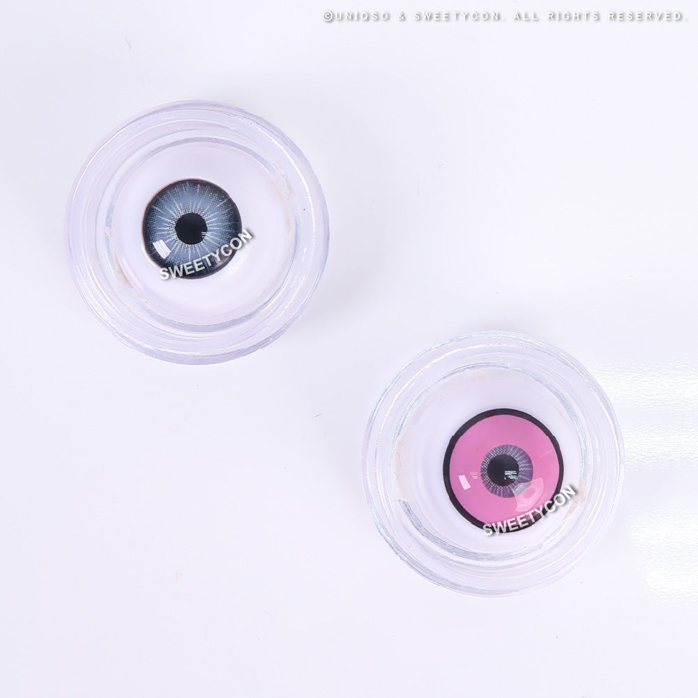 Sweety Crazy Pink Zombie / Manson (1 lens/pack)-Crazy Contacts-UNIQSO EU