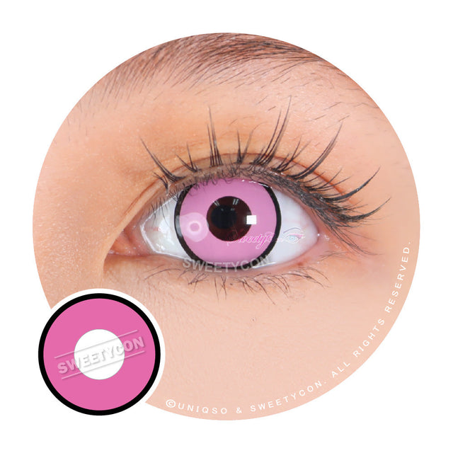 Sweety Crazy Pink Zombie / Manson (1 lens/pack)-Crazy Contacts-UNIQSO EU