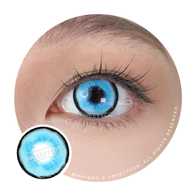 Sweety Crazy Platonic Blue (1 lens/pack)-Crazy Contacts-UNIQSO EU