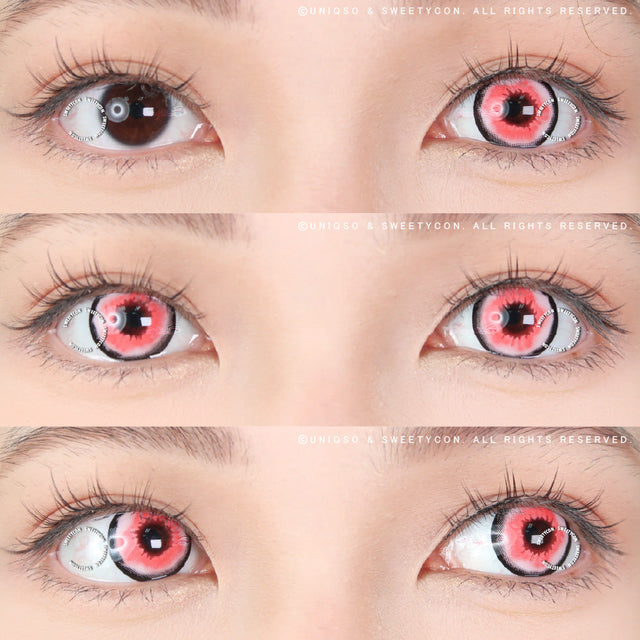 Sweety Crazy Platonic Pink (1 lens/pack)-Crazy Contacts-UNIQSO EU