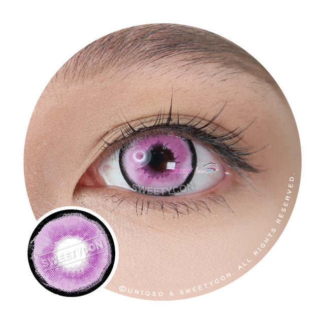Sweety Crazy Platonic Violet (1 lens/pack)-Crazy Contacts-UNIQSO EU