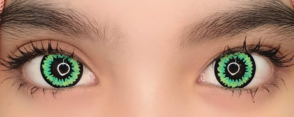 Sweety Crazy Pop Green (1 lens/pack)-Crazy Contacts-UNIQSO EU