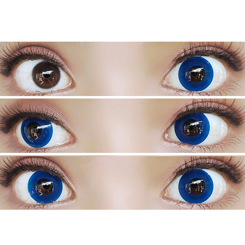 Sweety Crazy Pure Dark Blue (1 lens/pack)-Crazy Contacts-UNIQSO EU