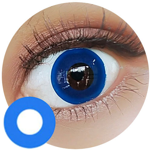 Sweety Crazy Pure Dark Blue (1 lens/pack)-Crazy Contacts-UNIQSO EU