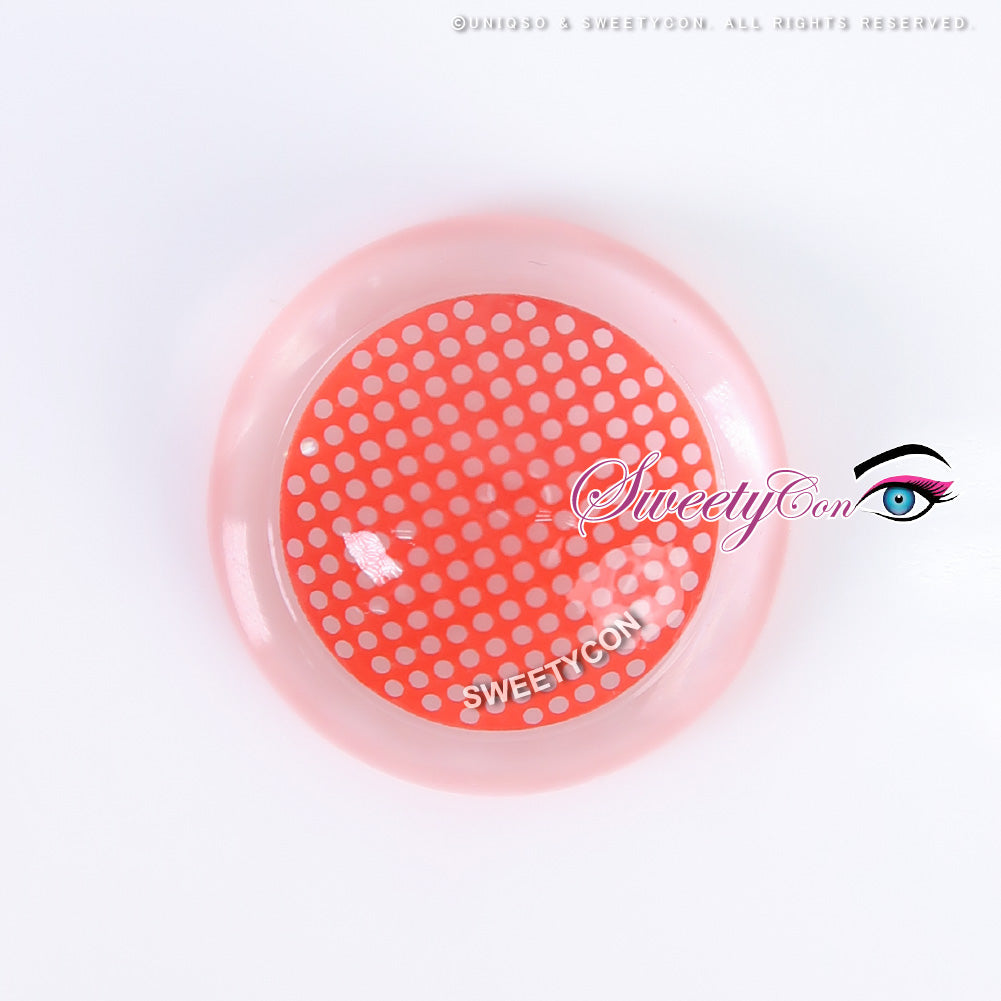 Sweety Crazy Red Screen/ Mesh II (1 lens/pack)-Crazy Contacts-UNIQSO EU