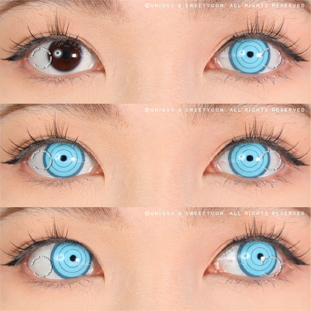 Sweety Crazy Rings Blue (1 lens/pack)-Crazy Contacts-UNIQSO EU
