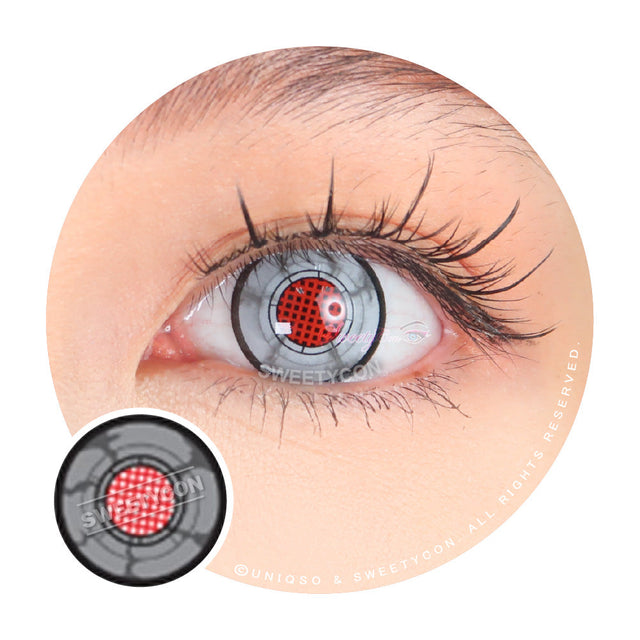 Sweety Crazy Robot Eye (1 lens/pack)-Crazy Contacts-UNIQSO EU