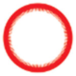 Sweety Crazy Saw White (1 lens/pack)-Crazy Contacts-UNIQSO EU