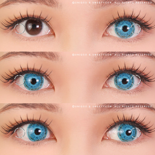 Sweety Crazy Scarlet Witch Blue (1 lens/pack)-Crazy Contacts-UNIQSO EU