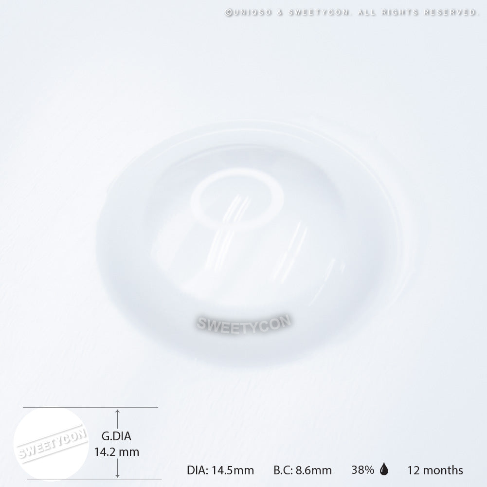 Sweety Crazy Small lris (Sanpaku) (1 lens/pack)-Crazy Contacts-UNIQSO EU