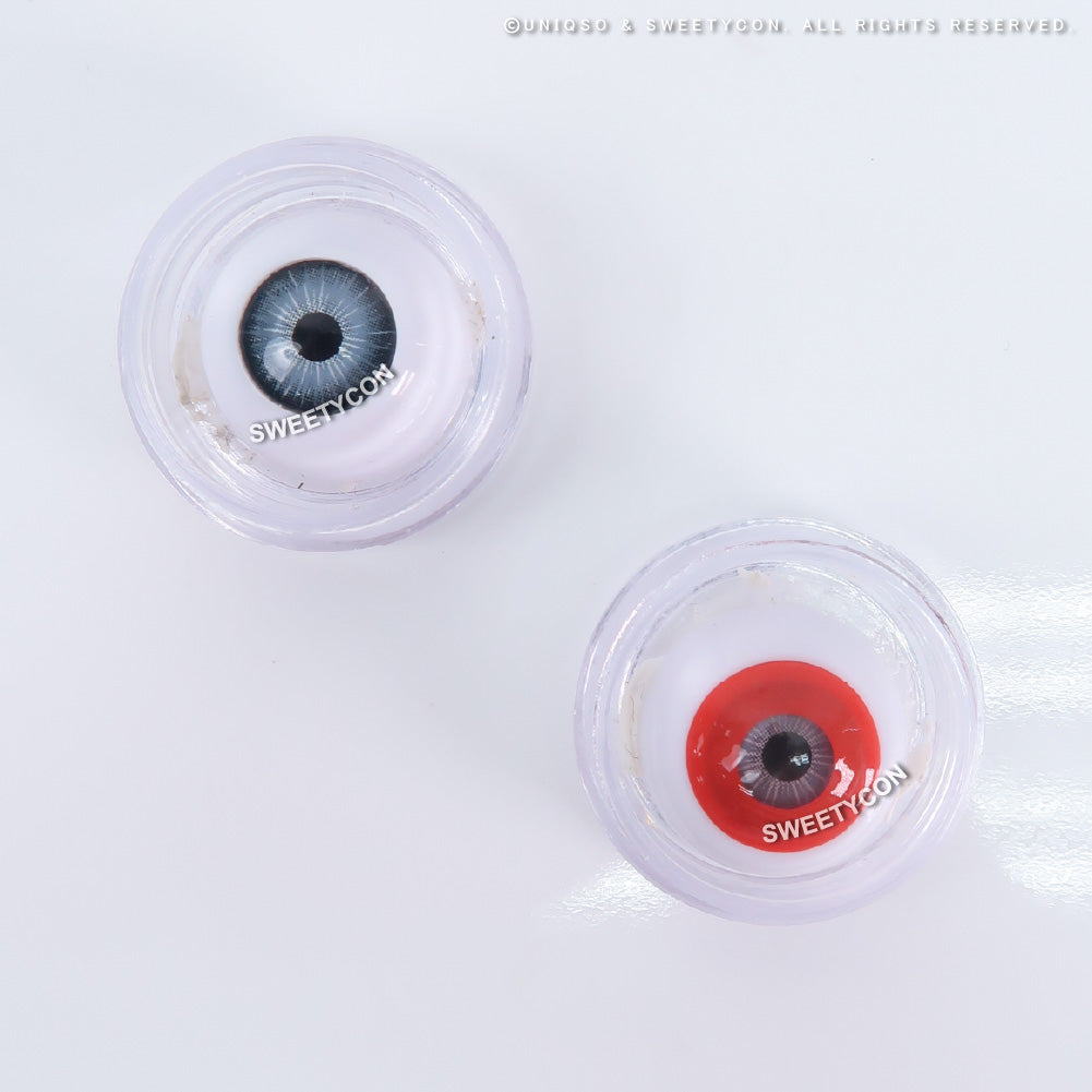 Sweety Crazy Solid Red (1 lens/pack)-Crazy Contacts-UNIQSO EU