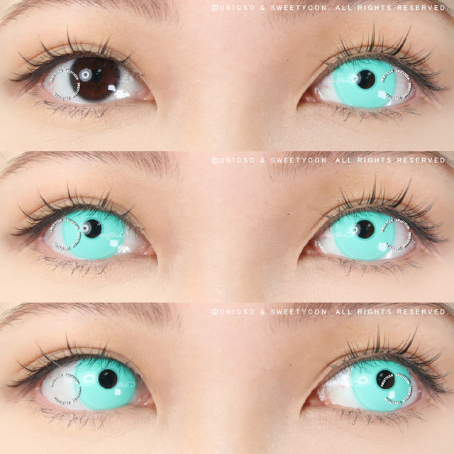 Sweety Crazy Turquoise (1 lens/pack)-Colored Contacts-UNIQSO EU